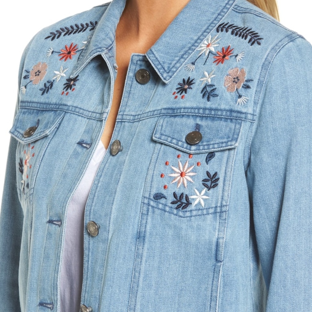 Cupcake and Cashmere Vintage Embroidered Jacket